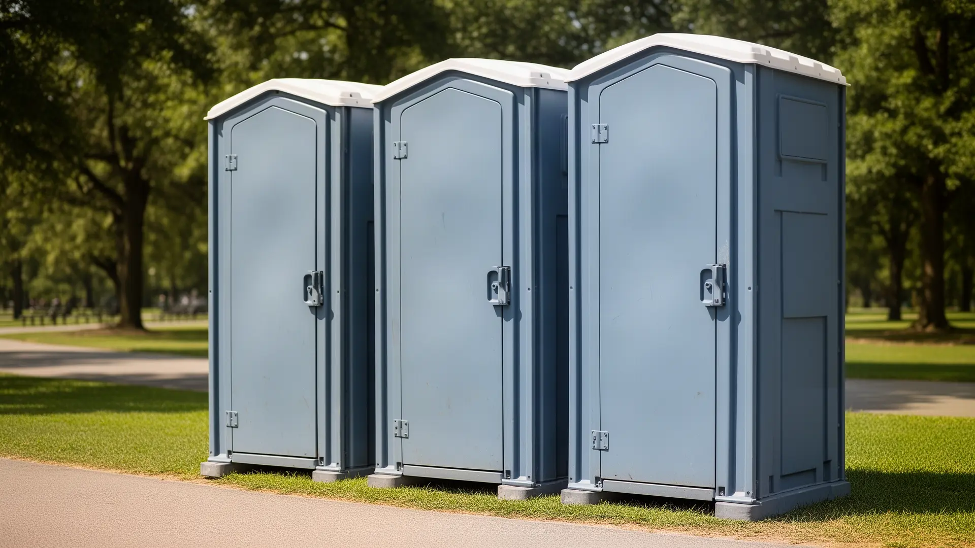 Clean porta potty unit from Knight & Tobin Porta Potty Rental in Philadelphia, PA